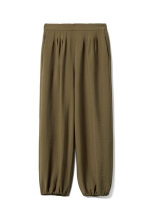Les Copains, RELAXED FIT JOGGER TROUSERS - Broek - olive green