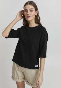 Oxmo - OXJONNE - T-shirt basic - black Miniatuurafbeelding 1