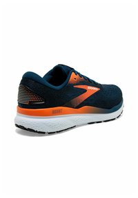 Brooks GHOST 16 - Scarpe da corsa su strada - blue opal black nasturtium