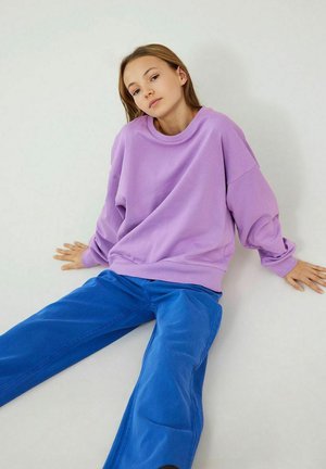WIDE LEG - Flared Jeans - turkish sea