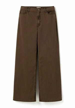 Noella, N-MARIBELLA MW PANTS - Τζιν καμπάνα - cocoa brown