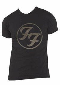 Paradiso Clothing FOO FIGHTERS FF HI BUILD BAND LOGO - Print T-shirt - black