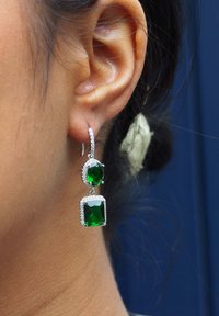 Jade et Julie LES SATINES - Pendientes - vert