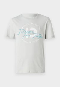 PRINTED - Marškinėliai su spaudiniu - chalk grey
