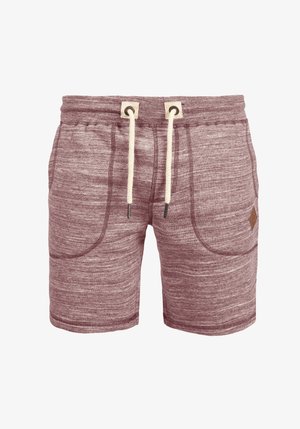 Bordoo spordilühikesed püksid, valmistatud tekstuursetest kangast, millel on paelaga sulgemine, kaks esist taskut ja väike pruun logotäpp.