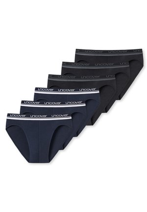 UNTERHOSE 6ER PACK BASIC - Briefs - schwarz   blau