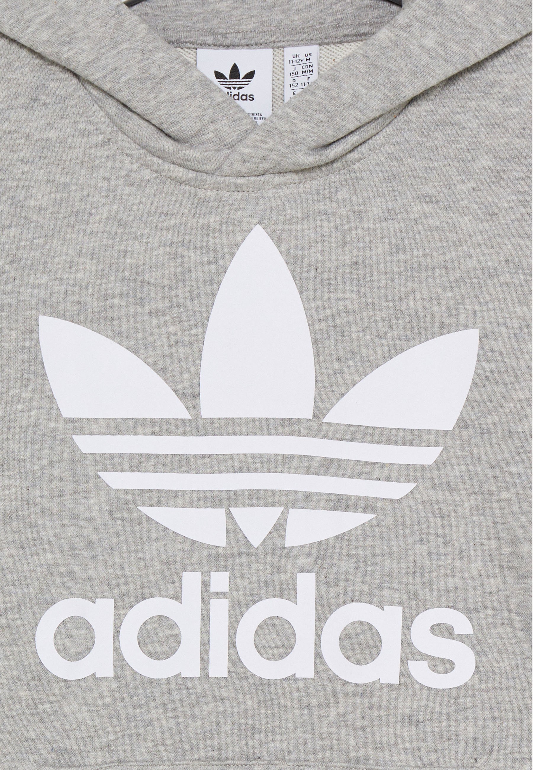 Light grey adidas hoodie Clearance