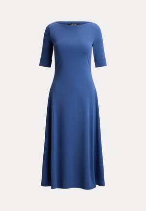 Lauren Ralph Lauren, MUNZIE ELBOW SLEEVE DAY DRESS - Haljina od žerseja - inky blue