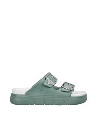 Rieker Mules - mintgrün