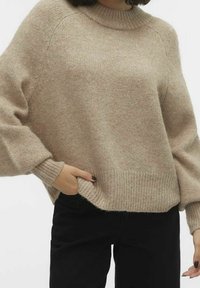 Vero Moda Strickpullover - beige