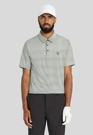 Lyle & Scott, LYLE & SCOTT SS POLO SHIRTS GOLF MICROSTRIPE POLO - Poloshirts - y cactus green soft grass