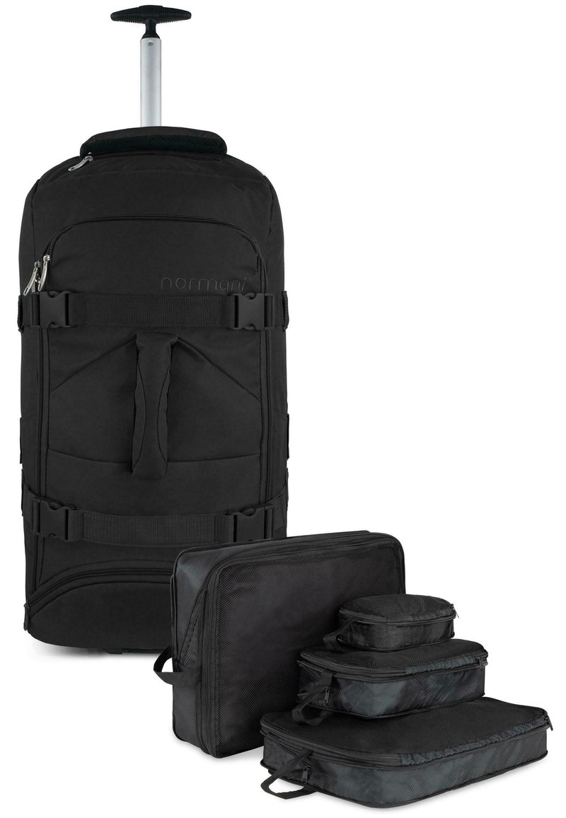 Normani MIT 4 KLEIDERTASCHEN - Kofferset - schwarz