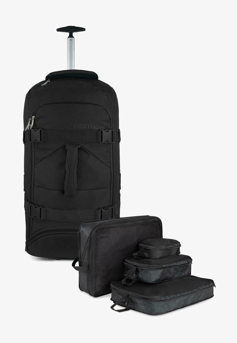 Normani MIT 4 KLEIDERTASCHEN - Kofferset - schwarz
