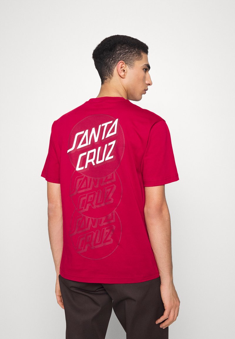Damen T-Shirts | Santa Cruz DESCEND DOTS T-Shirt print magenta/rot - YQ96672 Damen T-Shirts | Santa Cruz DESCEND DOTS T-Shirt print magenta/rot - YQ96672