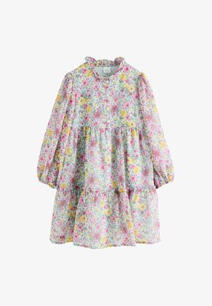 Next, REGULAR FIT - DITSY TIERED - Skjortekjole - sage/green