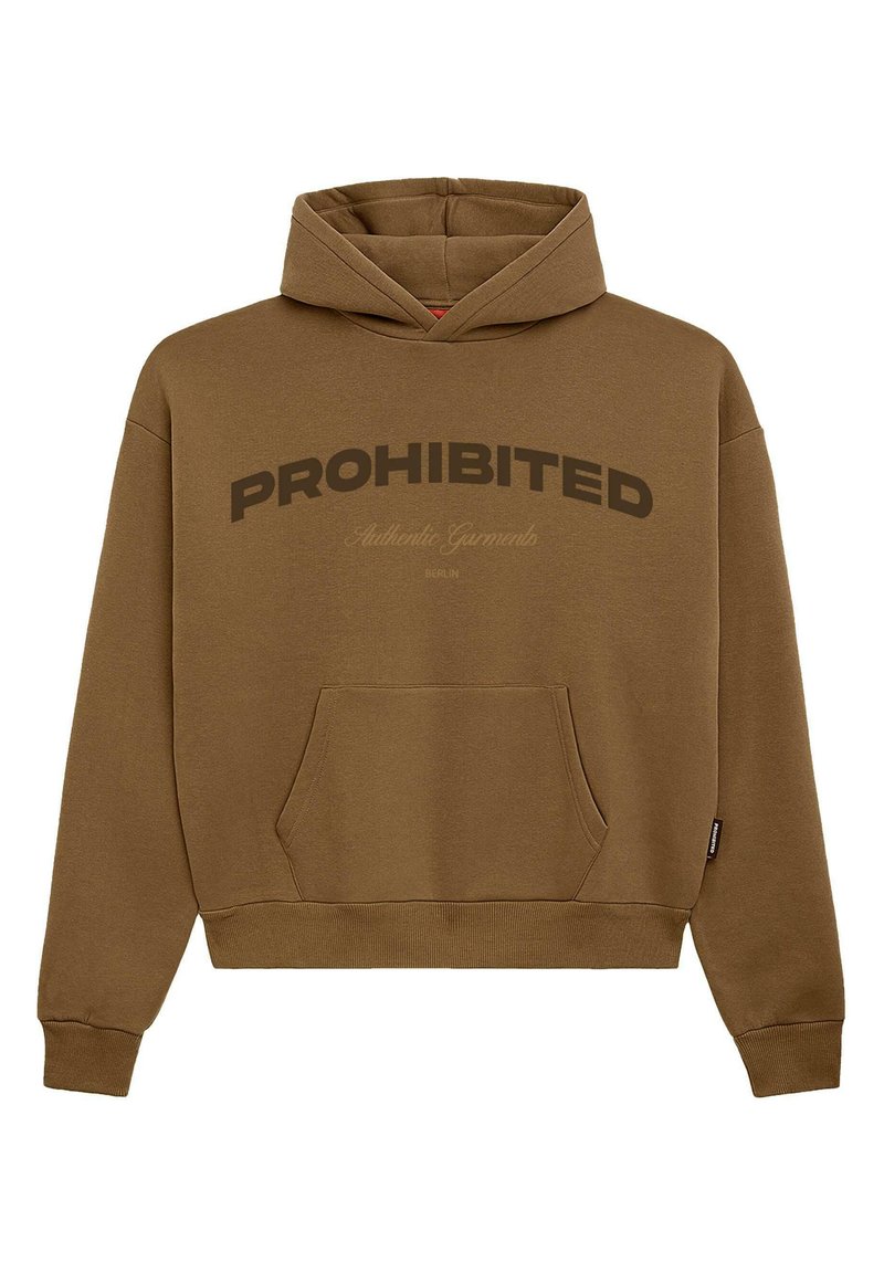 Collusion - Sweat à capuche avec logo piquant imprimé dans le dos