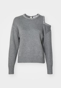 DKNY COLD HOT FIX  - Stickad tröja - ash grey