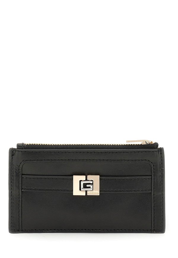 GUESS ECHTLEDER-KREDITKARTENETUI G ELITE - Geldbörse - schwarz