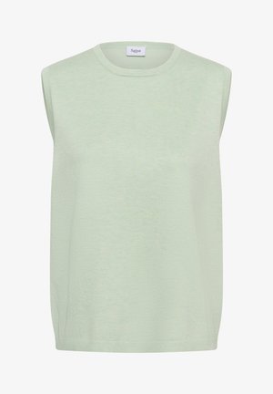 Saint Tropez, MILASZ VEST - Top - cameo green melange