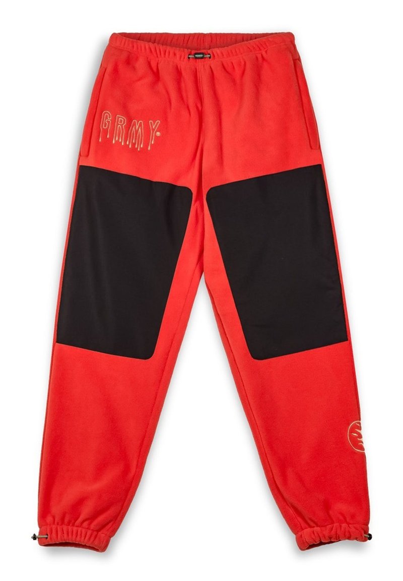 Grimey BACK AT YOU - Pantalones deportivos - rojo
