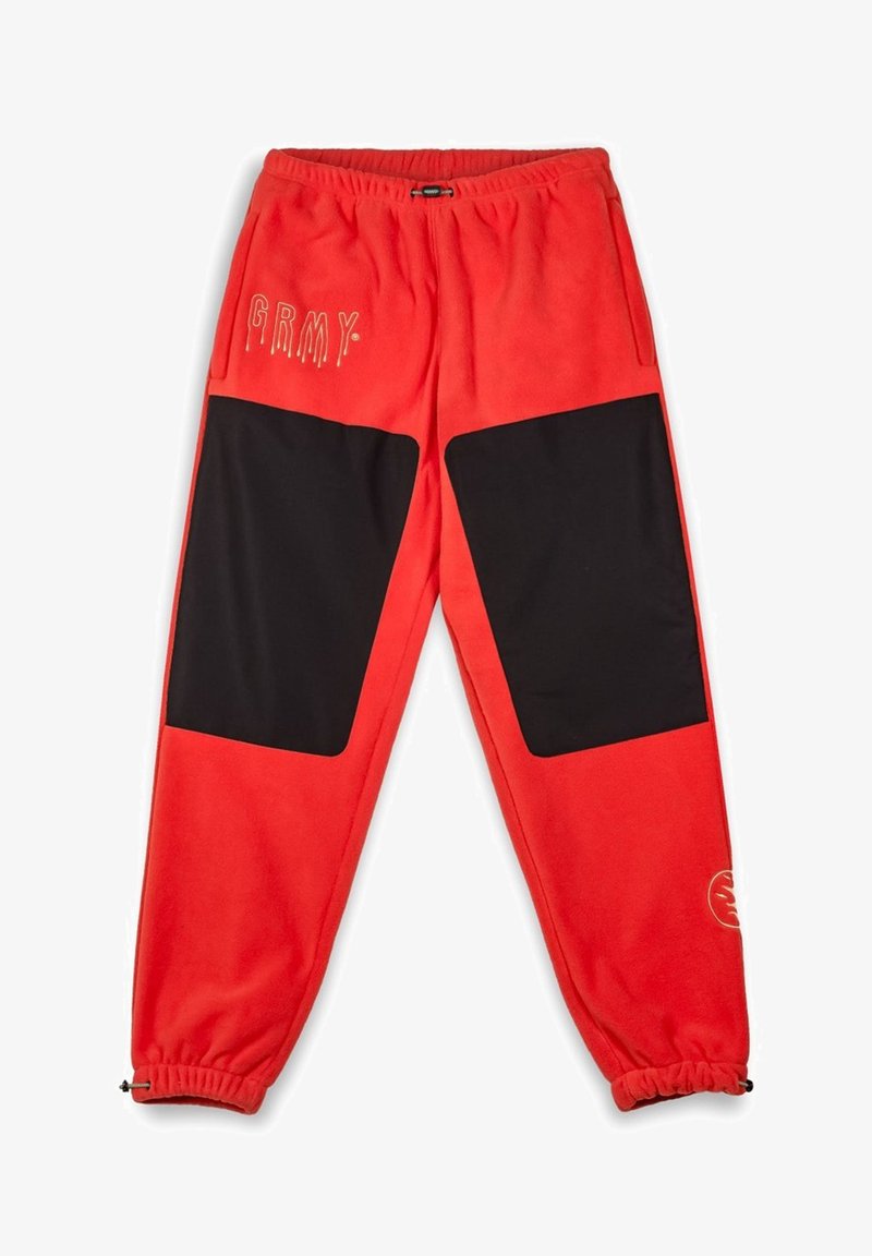 Grimey BACK AT YOU - Pantalones deportivos - rojo