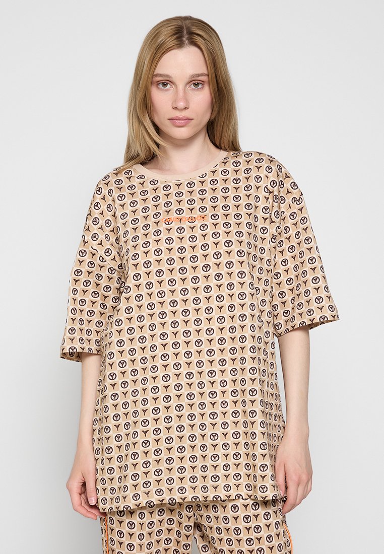 carlo colucci T-shirt print meerkleurig
