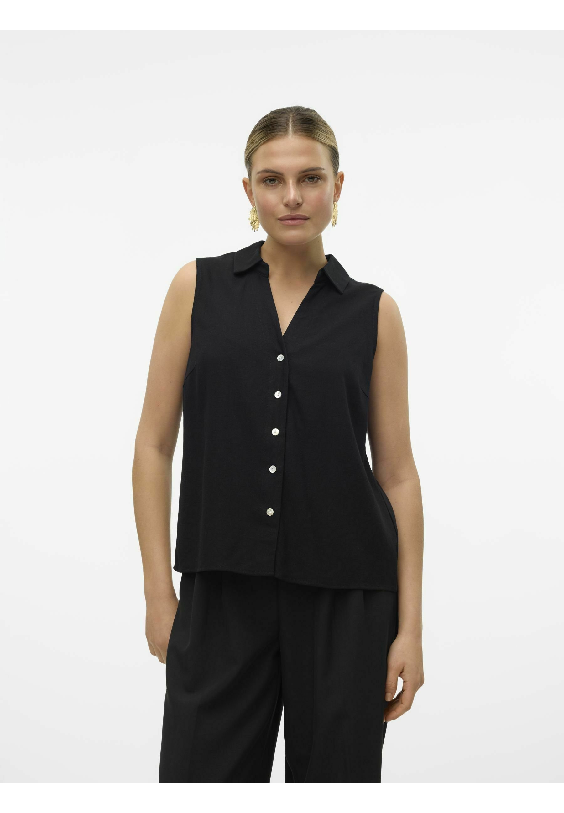 VERO MODA Vmmymilo S/L Waistcoat Dames Kostuumvest - Elegant En Stijlvol