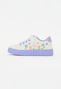 Friboo - LOW TOP TRAINERS - Tenisky - white/lilac Miniatúrny obrázok 1