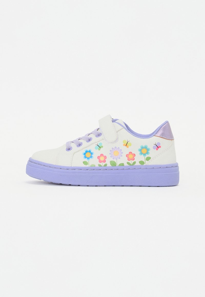 Friboo - LOW TOP TRAINERS - Tenisky - white/lilac, Zväčšiť