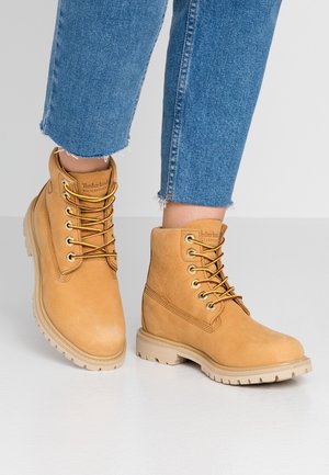 Snørestøvletter - yellow