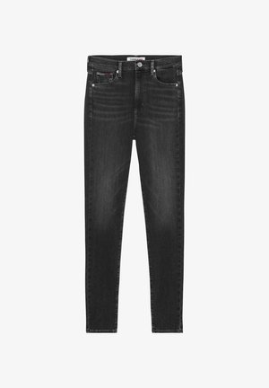 SYLVIA - Jeansy Skinny Fit - black