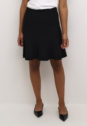 MARIA - A-linjekjol - black deep