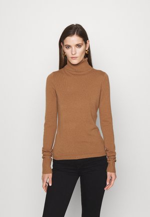 ROLLNECK - Jumper - roasted almond