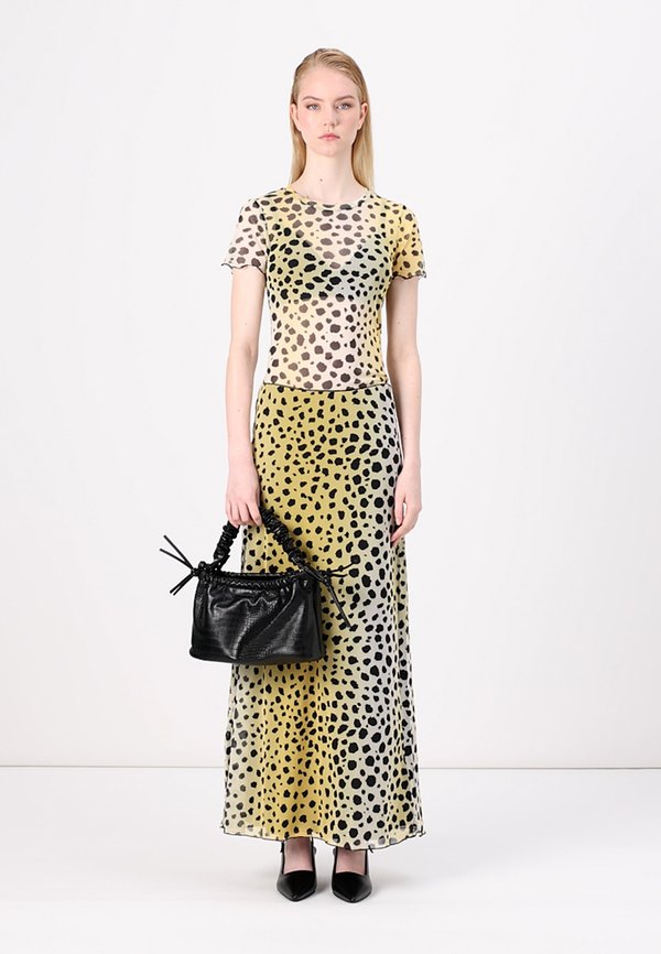 JXBLAKE MESH TOP - Print T-shirt - lemon meringue3