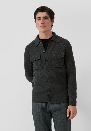 Strickjacke - dunkelgrau