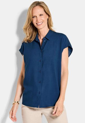 MIT HEMDKRAGEN - Hemdbluse - dark blue