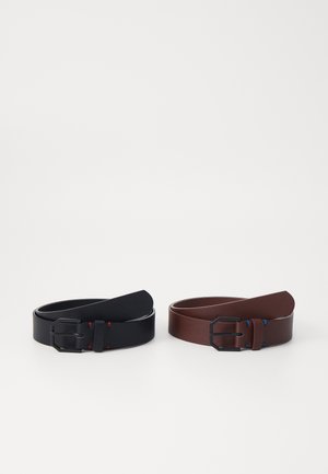 UNISEX 2 PACK - Cintura - black/brown