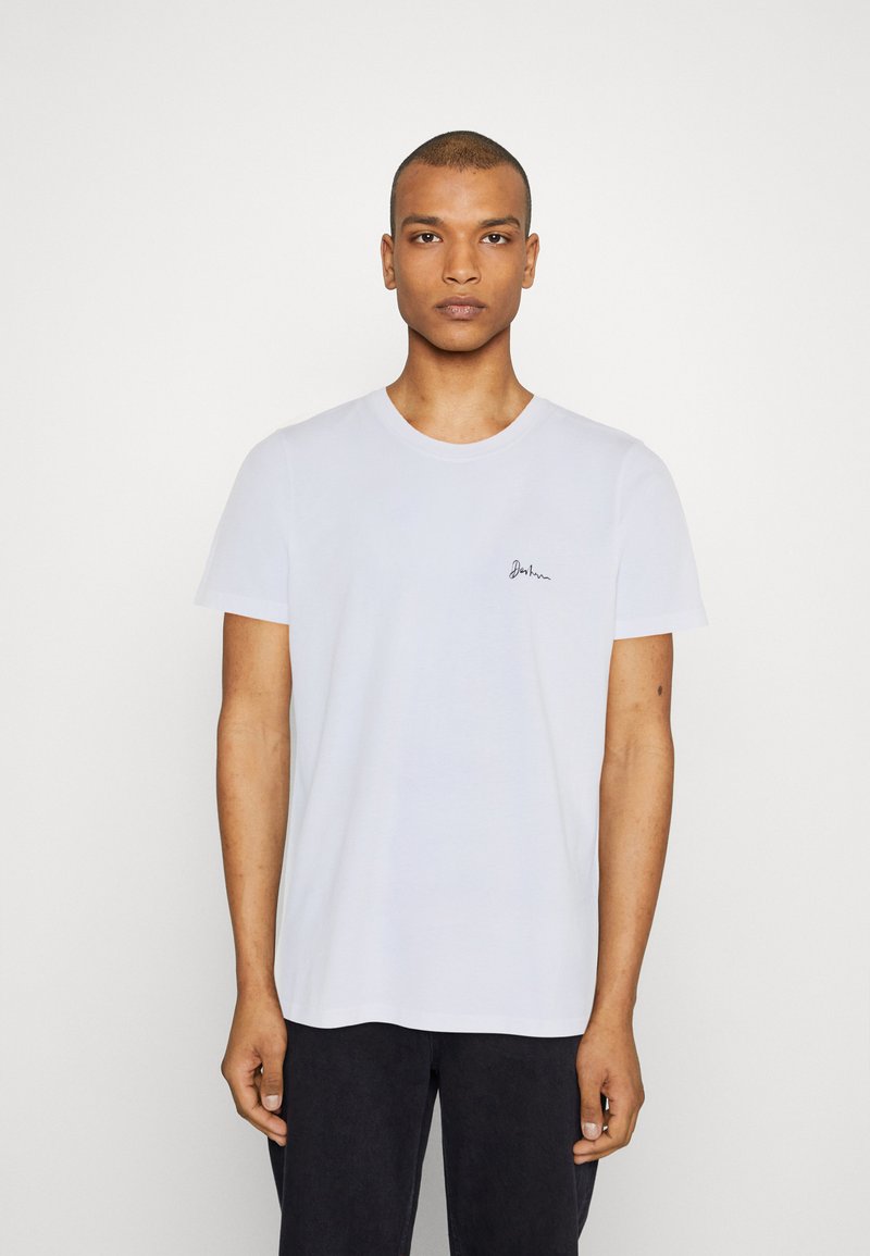 Denham SIGNATURE TEE TShirt basic white/weiß Zalando.ch
