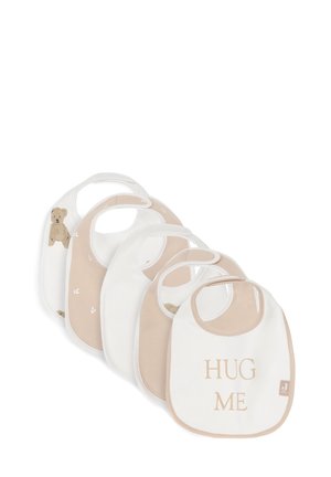 SLAB TEDDY BEAR HARVEST - 5 PACK - Bib - beige