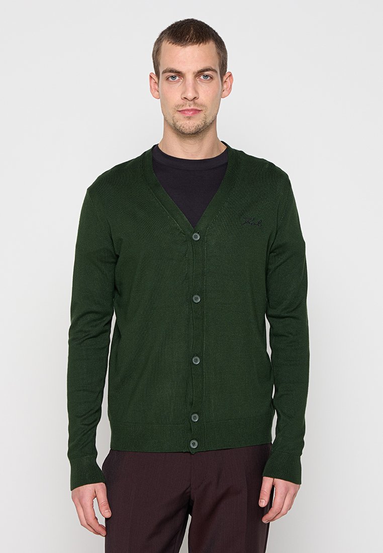 Karl Lagerfeld Vest donkergroen Karl Lagerfeld Vest donkergroen