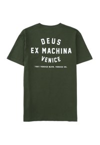 Deus Ex Machina VENICE SKULL - Camiseta estampada - forest green