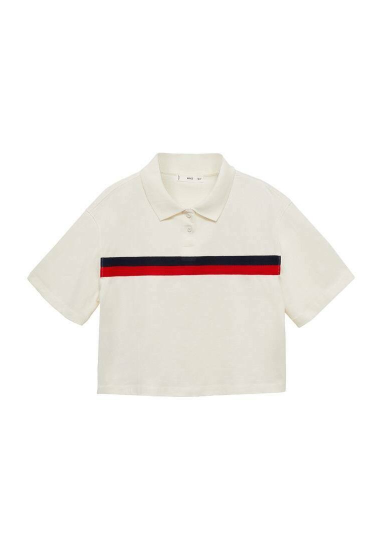 Mango Poloshirt wit Mango Poloshirt wit
