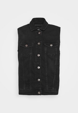 Bodywarmer - black denim