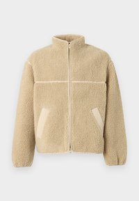FLEECE JACKET - Giacca in pile - tan beige
