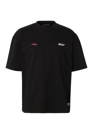 Pegador, CLAYTON TEE - T-shirt imprimé - washed black