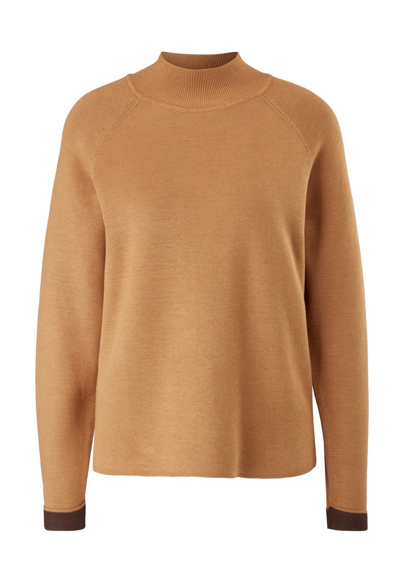 Damen Sweatshirts | s.Oliver MIT KONTRAST-DETAILS Sweatshirt caramel/beige - LW02234 Damen Sweatshirts | s.Oliver MIT KONTRAST-DETAILS Sweatshirt caramel/beige - LW02234