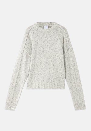 BENTLY SWEATER - Strikkegenser - white
