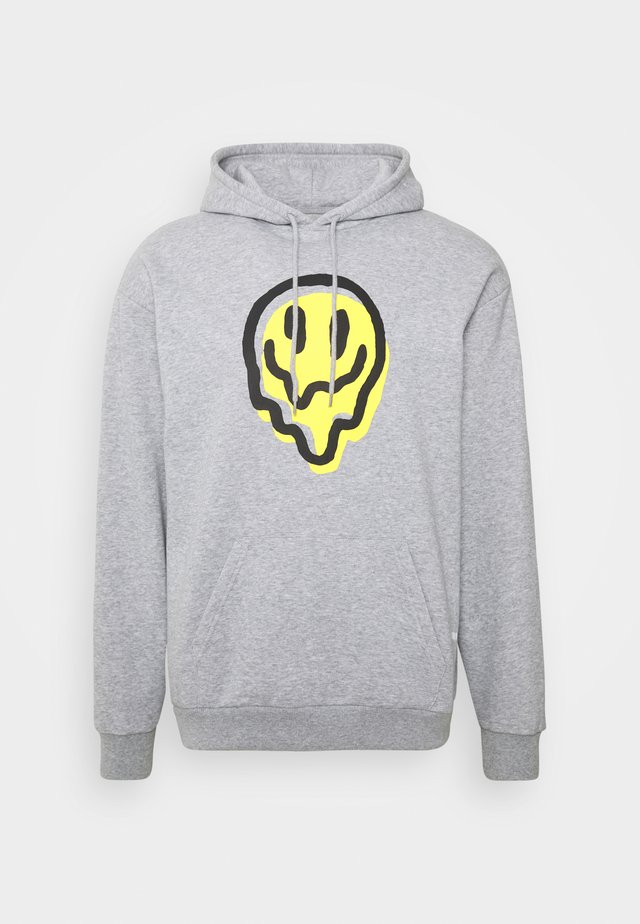 MELTER HOOD - Hoodie - heather grey