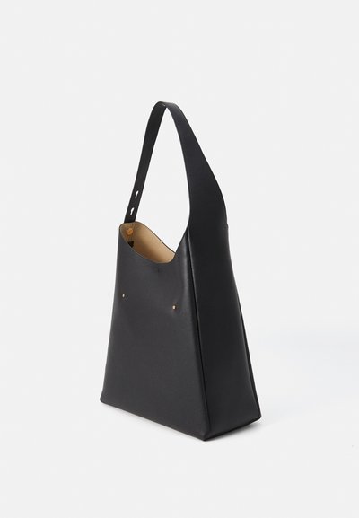Tory Burch ROMY HOBO - Shopping bag - black