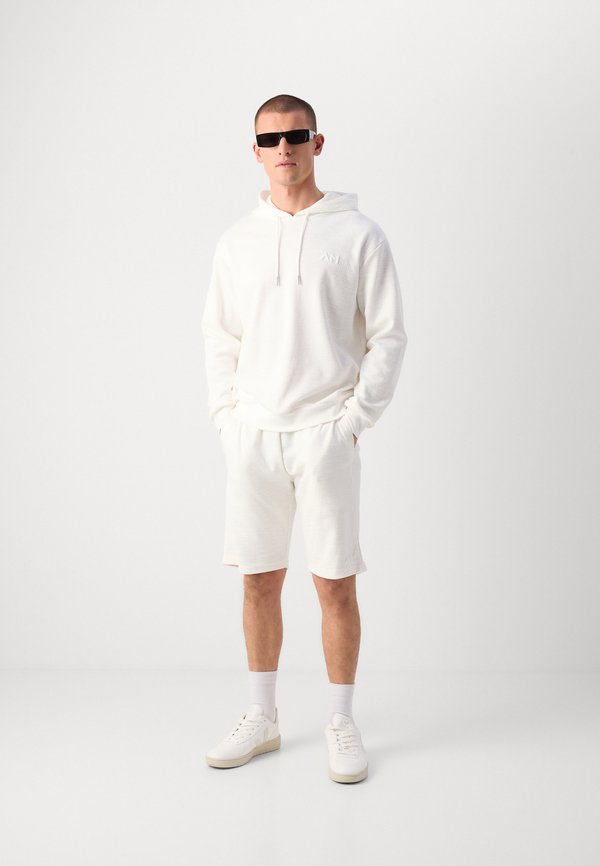 HOODIE RELAXED FIT WITH LOGO - Sweatshirt - cream4